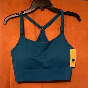 all in motion Teal Racerback Seamless Sports Bra